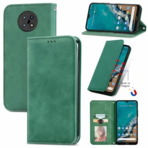 For Nokia G50 Retro Skin Feel Business Magnetic Horizontal Flip Leather Case With Holder & Card Slots & Wallet & Photo Frame(Green) (OEM)