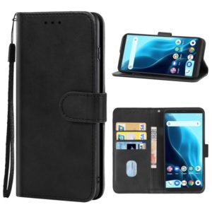 For CUBOT Note 9 Leather Phone Case(Black) (OEM)