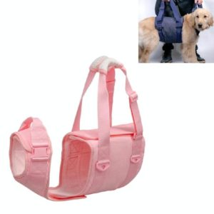 Pet Leash Senior Dogs Walking Aids Chest Harness, Size: XS(Pink) (OEM)