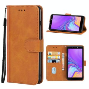 For Tecno Pop 2 Plus Leather Phone Case(Brown) (OEM)