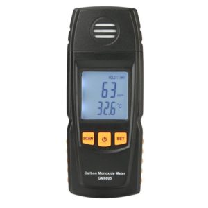 GM8805 Portable Digital Carbon Monoxide Meter, Battery Not Included (OEM)