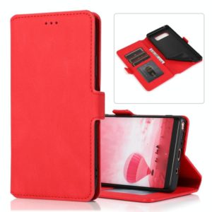 For Samsung Galaxy Note 8 Retro Magnetic Closing Clasp Horizontal Flip Leather Case with Holder & Card Slots & Photo Frame & Wallet(Red) (OEM)