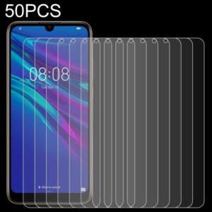 50 PCS 0.26mm 9H 2.5D Tempered Glass Film for Huawei Y6 2019, No Retail Package (OEM)