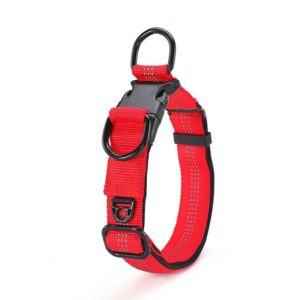 CW1100 Telescopic Dog Collar, Specification: XL 35-55cm(Red) (OEM)