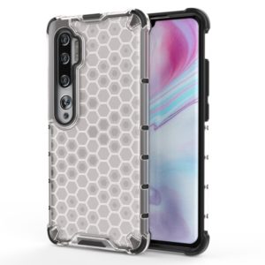 For Xiaomi Mi Note10 Pro Shockproof Honeycomb PC + TPU Case(White) (OEM)