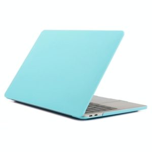 Laptop Matte Style Protective Case For MacBook Pro 14.2 inch A2442 2021 / 2023(Actual Blue) (OEM)
