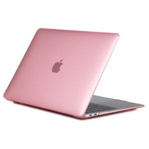 For MacBook Air 13.3 inch A1932 2018 & A2179 2020 & A2337 Laptop Crystal Style Protective Case(Pink) (OEM)