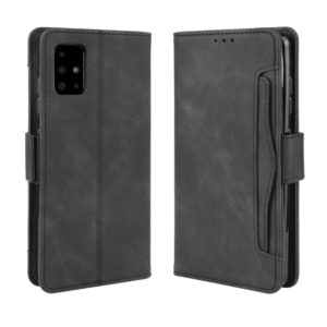 For Galaxy S20+ Wallet Style Skin Feel Calf Pattern Leather Case with Separate Card Slot(Black) (OEM)