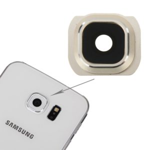 For Galaxy S6 Original Back Camera Lens Cover (Gold) (OEM)