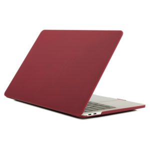 For MacBook Pro 13.3 inch A2251 / A2289 (2020) Laptop Matte Style Protective Case(Wine Red) (OEM)