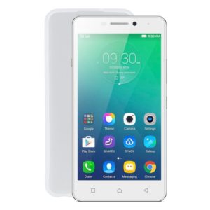 TPU Phone Case For Lenovo Vibe P1M(Transparent White) (OEM)