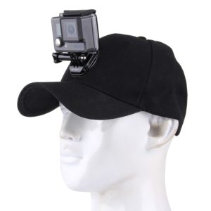 Outdoor Sun Hat Topi Baseball Cap with Camera Stand Holder Mount for GoPro & SJCAM & Xiaomi Xiaoyi Sport Action Camera (OEM)
