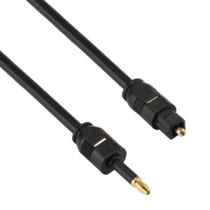 3m OD4.0mm Toslink Male to 3.5mm Mini Toslink Male Digital Optical Audio Cable (OEM)