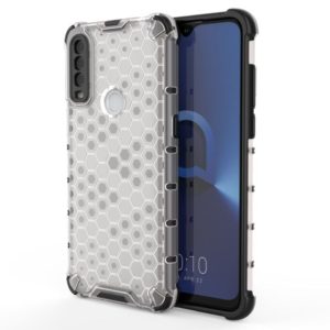For Alcatel 1S (2020) Shockproof Honeycomb PC + TPU Case(White) (OEM)