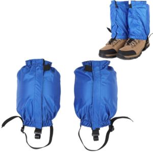 04 Outdoor Short Mountaineering Anti-Snow Leg Covers(Blue) (OEM)