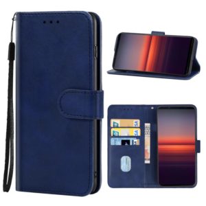 For Sony Xperia 5 II Leather Phone Case(Blue) (OEM)
