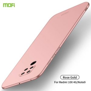 For Xiaomi Redmi 10X 4G MOFI Frosted PC Ultra-thin Hard Case(Rose gold) (MOFI) (OEM)