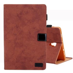 For Galaxy Tab A 10.5 / T590 Business Style Horizontal Flip Leather Case, with Holder & Card Slot & Photo Frame & Sleep / Wake-up Function(Brown) (OEM)