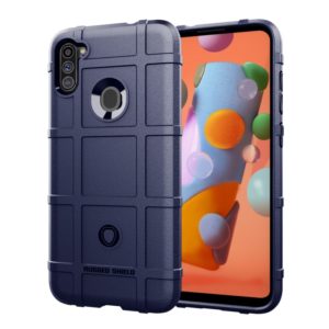 For Galaxy A11 Global Official Full Coverage Shockproof TPU Case(Blue) (OEM)