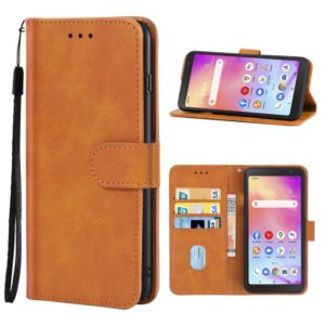 For TCL A3 A509DL / A30 Leather Phone Case(Brown) (OEM)