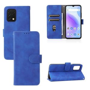 For UMIDIGI A11S Skin Feel Magnetic Buckle Leather Phone Case(Blue) (OEM)
