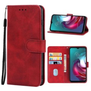 Leather Phone Case For Motorola Moto G30 / G20 / G10 4G(Red) (OEM)