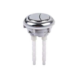 Toilet Tank Stainless Steel Spring Single and Double Buttons, Spec: 2 Buttons 48mm (OEM)