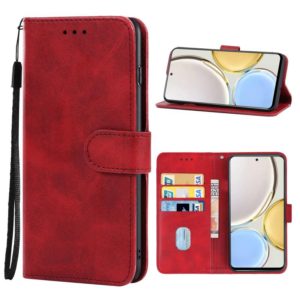 Leather Phone Case For Honor X9(Red) (OEM)