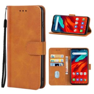 Leather Phone Case For Blackview A80 / A80S(Brown) (OEM)