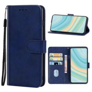 Leather Phone Case For ZTE Axon 20 4G / 5G / A20 / A2121(Blue) (OEM)