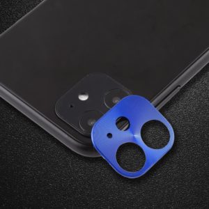 For iPhone 11 Rear Camera Lens Protective Lens Film Cardboard Style(Blue) (OEM)