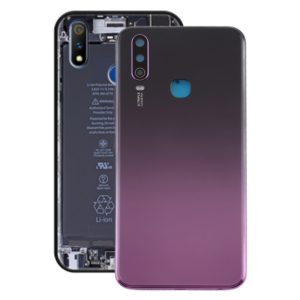 For Vivo Y3 Battery Back Cover with Camera Lens (Purple) (OEM)