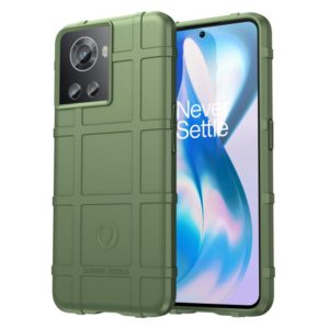 For OnePlus ACE/10R Full Coverage Shockproof TPU Phone Case(Green) (OEM)