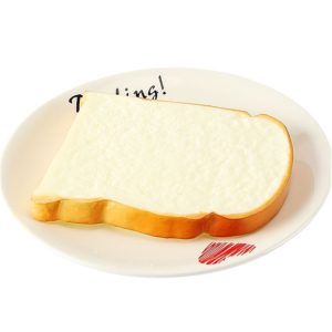 PU Simulation Bread Slice Model Photography Props Home Decoration Window Display (OEM)