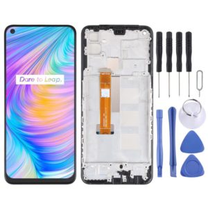 Original LCD Screen and Digitizer Full Assembly With Frame for OPPO Realme Q2 RMX2117 (OEM)