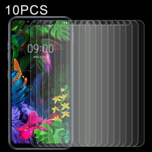 For LG G8s ThinQ 10 PCS 0.26mm 9H 2.5D Tempered Glass Film (OEM)