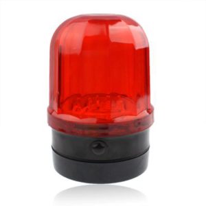 6-LED Flash Strobe Warning Light for Auto Car with Strong Magnetic Base (Red + Black) (OEM)