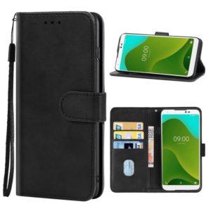 Leather Phone Case For Wiko Y70(Black) (OEM)
