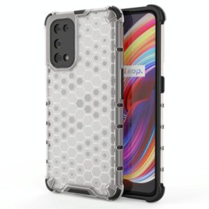 For OPPO Realme X7 Pro Shockproof Honeycomb PC + TPU Case(White) (OEM)