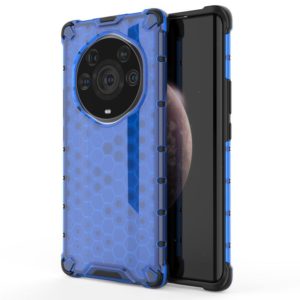 For Honor Magic3 Pro+ Shockproof Honeycomb PC + TPU Case(Blue) (OEM)