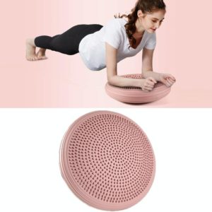 Yoga Balance Mat Foot Massage Balance Ball Ankle Rehabilitation Training Device(Brown) (OEM)