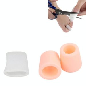 5 PCS Corn Toe Cover Finger Toe Care Set Color Random Delivry, Style:Thickened Tail Finger (OEM)