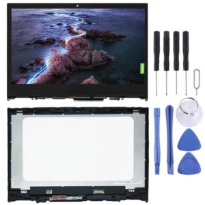 1366 x 768px OEM LCD Screen for Lenovo Yoga 520-14IKB Digitizer Full Assembly With Frame (Black) (OEM)