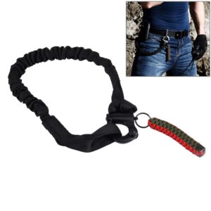 Breakaway Safety Lanyard Strap Rope / Quick Release Buckle Safety Rope / Helicopter Insurance Rope(Black) (OEM)