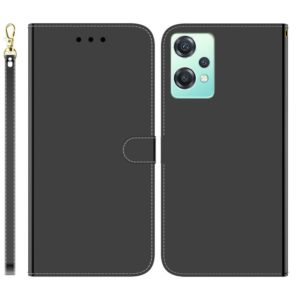 For OnePlus Nord CE 2 Lite 5G Imitated Mirror Surface Horizontal Flip Leather Phone Case(Black) (OEM)