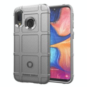 For Samsung Galaxy A20e Full Coverage Shockproof TPU Case(Grey) (OEM)