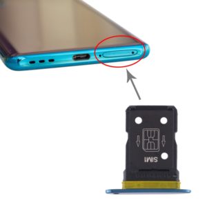 For OPPO Find X2 SIM Card Tray (Blue) (OEM)