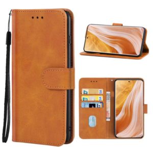 For ZTE Axon 40 Pro Leather Phone Case(Brown) (OEM)