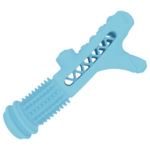 Hollow Branches Shaped Dogs Grinding and Cleaning Teeth Rod Pet Bite Resistant Toys(Light Blue) (OEM)