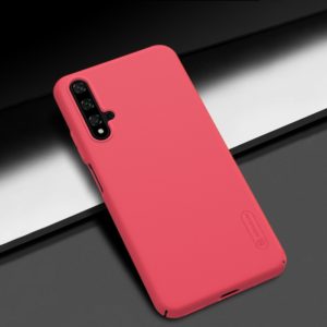 NILLKIN Frosted Shield Concave-convex Texture PC Protective Case Back Cover for Huawei Honor 20 (Red) (NILLKIN) (OEM)